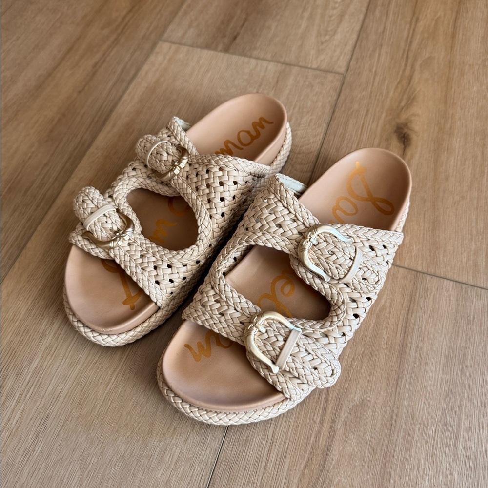 Sam Edelman Reid Woven Slide Sandals